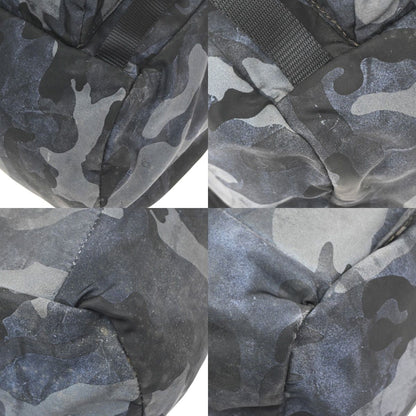 Prada Backpack Camouflage Nylon Blue — view 7