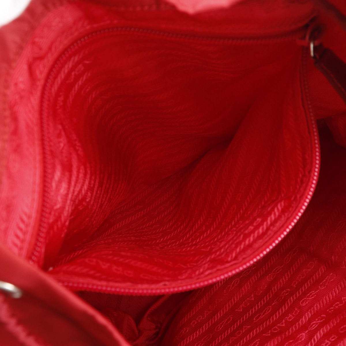 Prada Nylon Red Backpack — view 7