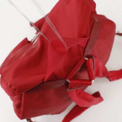 Prada Nylon Red Backpack — view 5