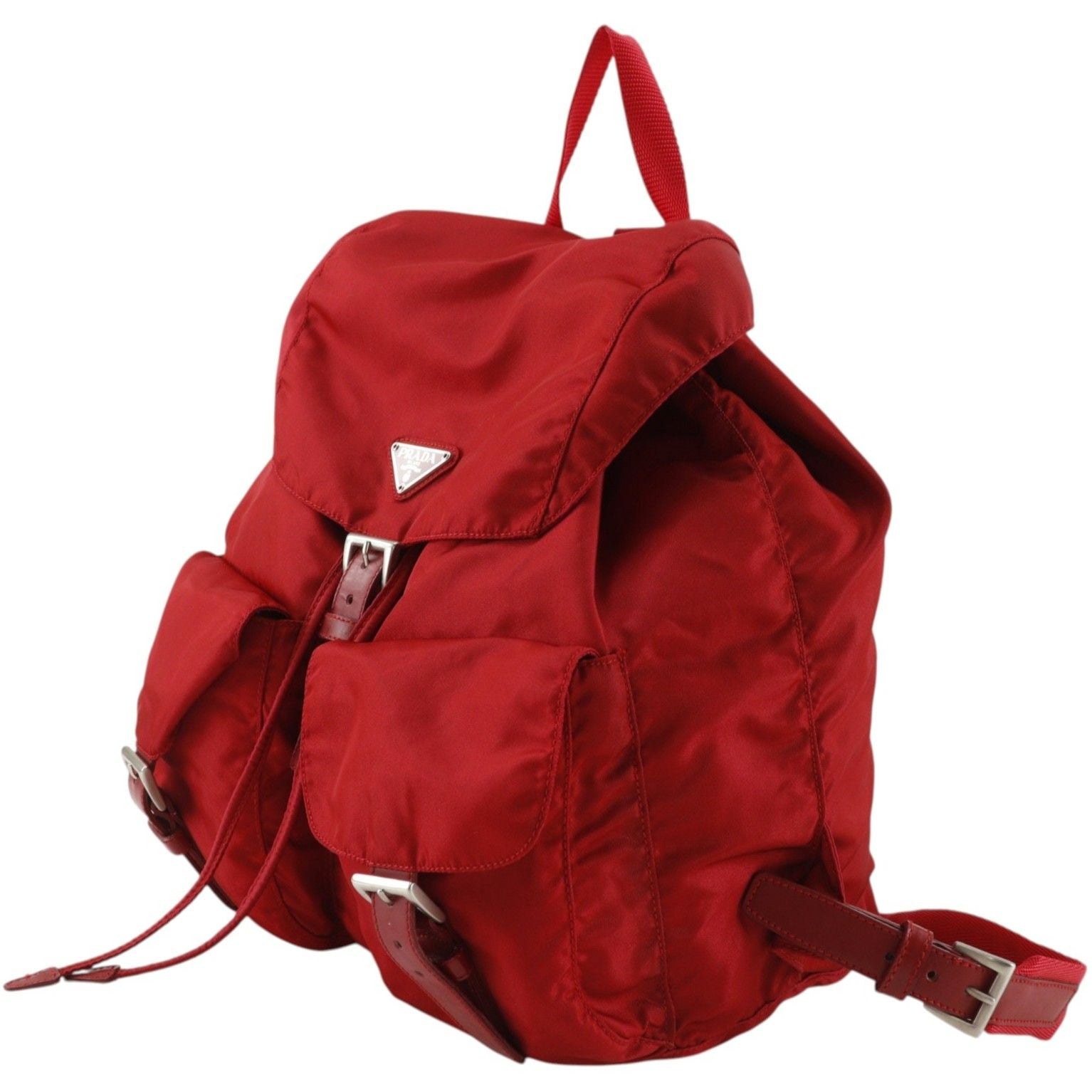 Prada Nylon Red Backpack — view 2