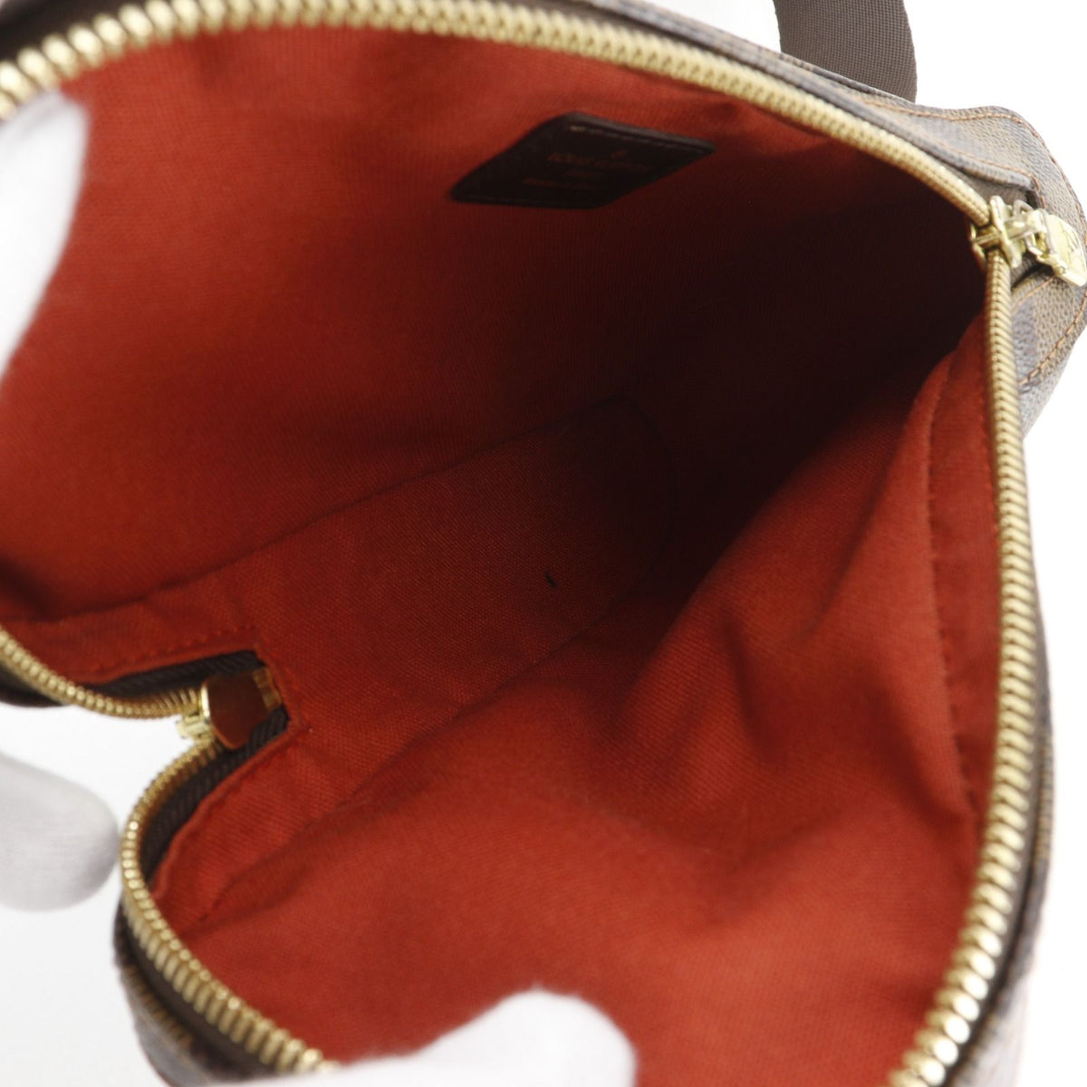 Louis Vuitton Damier Geronimos Canvas Brown Crossbody — view 5