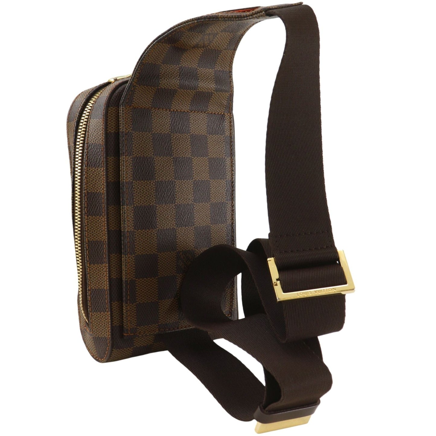 Louis Vuitton Damier Geronimos Canvas Brown Crossbody — view 3