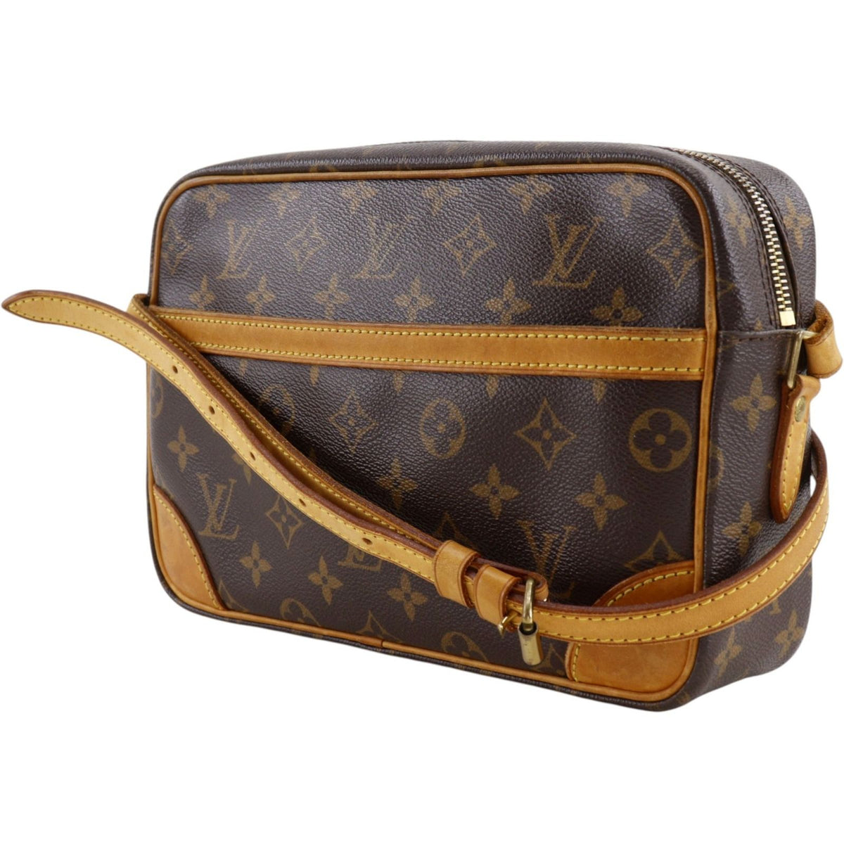 Louis Vuitton Monogram Canvas Brown Shoulder Bag — view 2