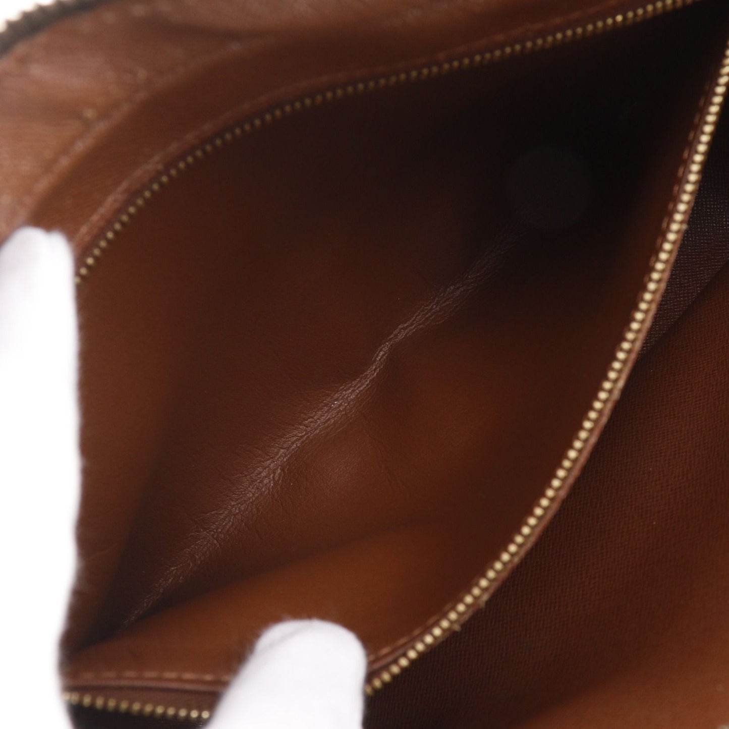 Louis Vuitton Monogram Canvas Brown Shoulder Bag — view 6