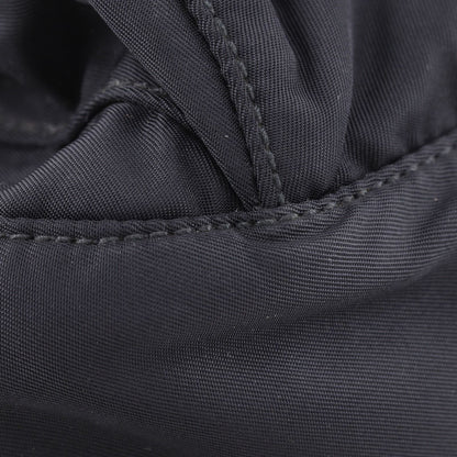Prada Logo Nylon Black Shoulder Bag — view 4