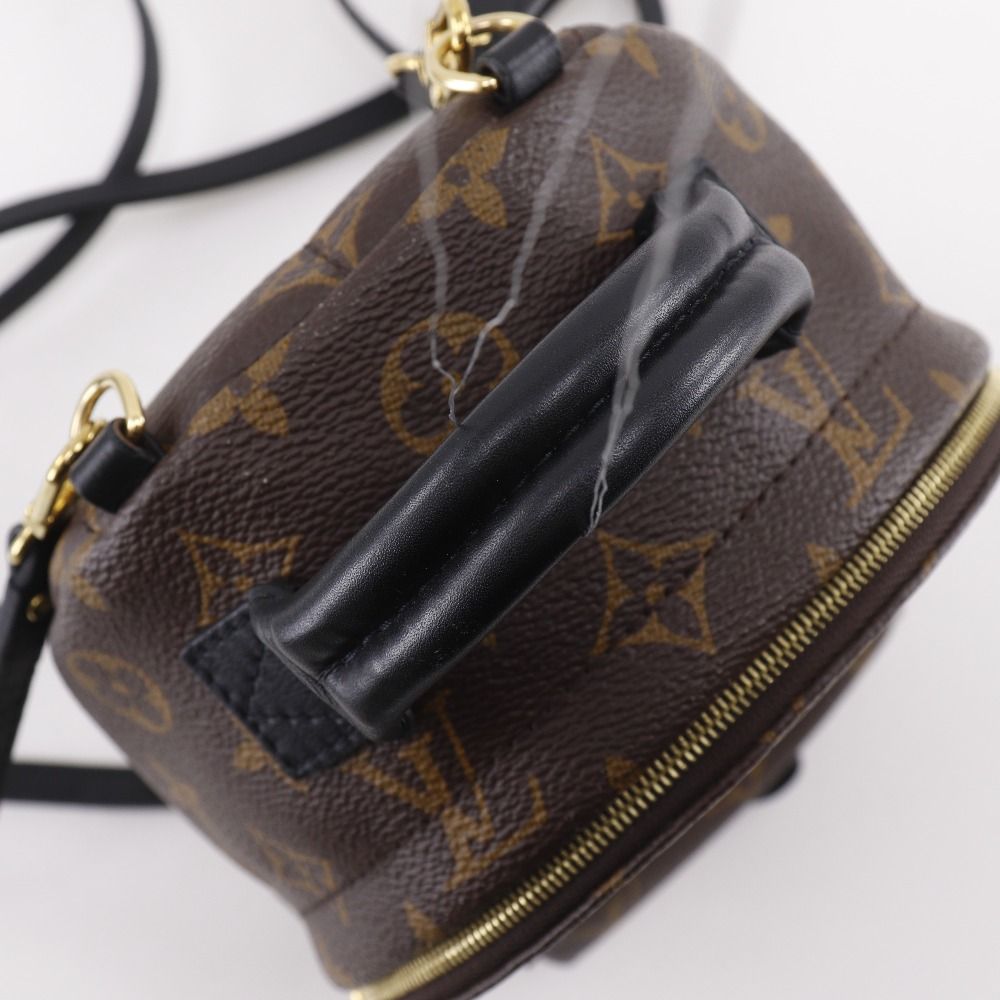 Louis Vuitton Palm Springs Backpack Mini 2-Way Shoulder Monogram Canvas Brown — view 5