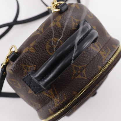 Louis Vuitton Palm Springs Backpack Mini 2-Way Shoulder Monogram Canvas Brown — view 5