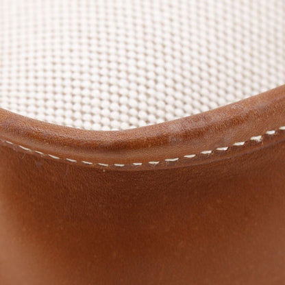 Hermes Evelyne 1 PM Toile H Brown Shoulder Bag — view 4