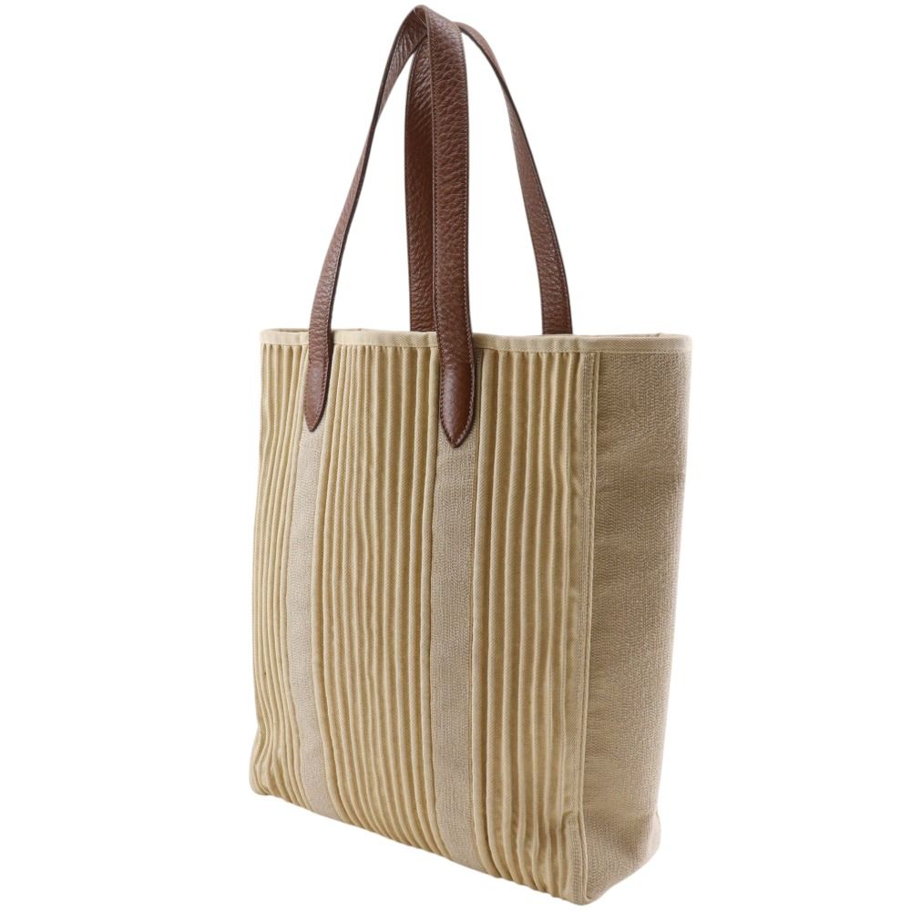 Hermes Cabas Calicut Canvas Beige L Tote — view 2