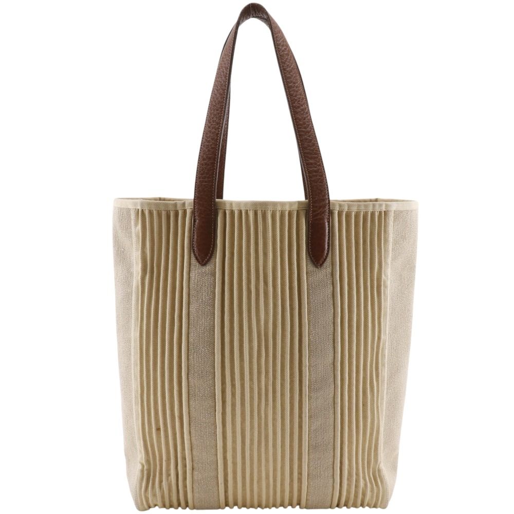 Hermes Cabas Calicut Canvas Beige L Tote