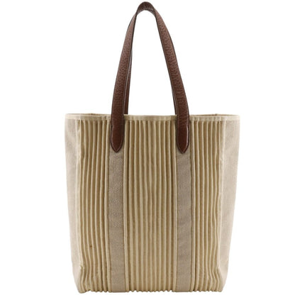 Hermes Cabas Calicut Canvas Beige L Tote
