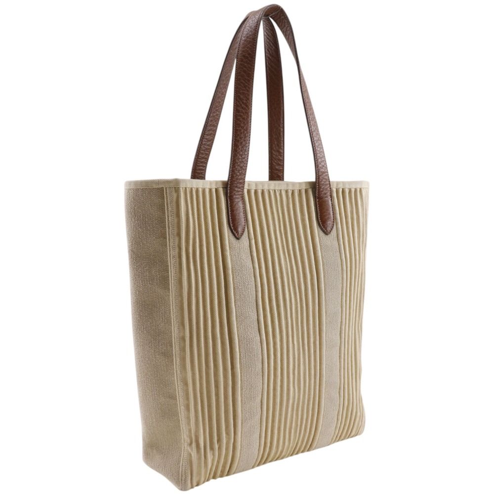 Hermes Cabas Calicut Canvas Beige L Tote — view 3