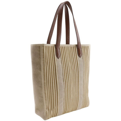 Hermes Cabas Calicut Canvas Beige L Tote — view 3