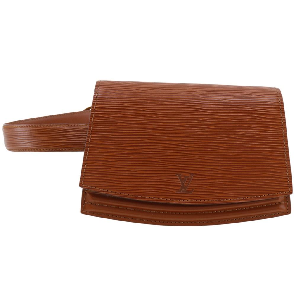 Louis Vuitton Pochette Ceinture Tilsit Belt Bag Epi Leather Kenya Brown
