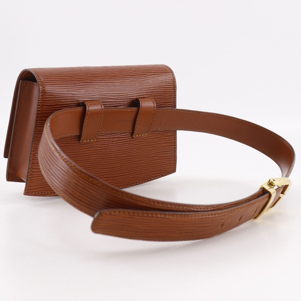Louis Vuitton Pochette Ceinture Tilsit Belt Bag Epi Leather Kenya Brown — view 3