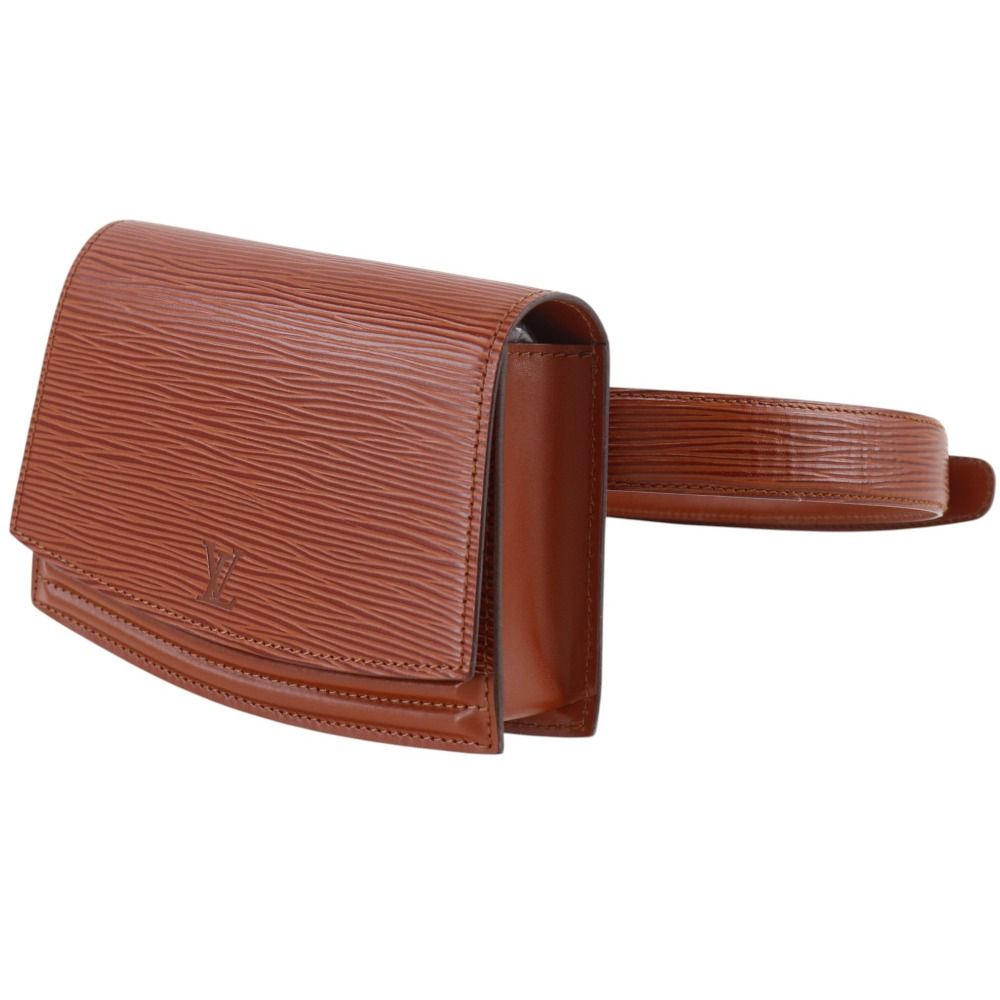 Louis Vuitton Pochette Ceinture Tilsit Belt Bag Epi Leather Kenya Brown — view 2