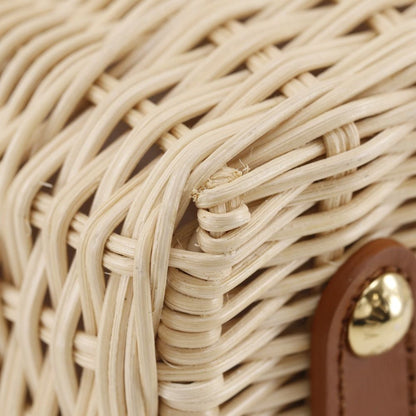Louis Vuitton Capucines BB Rattan Calfskin Tan Brown Handbag — view 4
