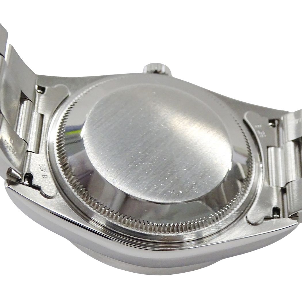 Rolex Oyster Perpetual Date Watch Automatic Stainless Steel Silver Blue — view 6