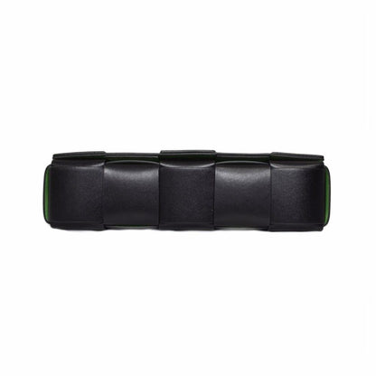 Bottega Veneta Cassette Shoulder Bag Intrecciato Black — view 4