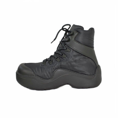 Bottega Veneta Puddle Ankle Boots Bomber Paddle Boots Black — view 2