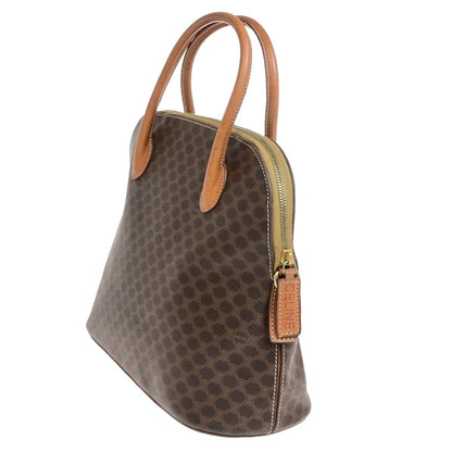 Celine Macadam Handbag Brown Leather — view 4