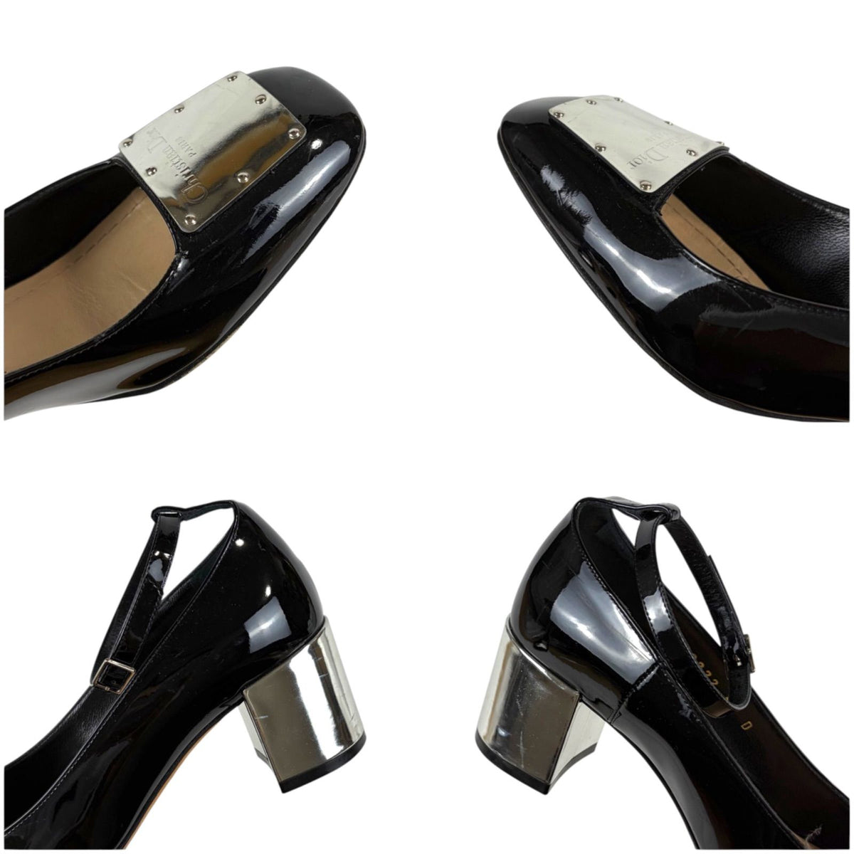 Dior la Parisienne D Square Toe Pumps Ballet Core Heels — view 8
