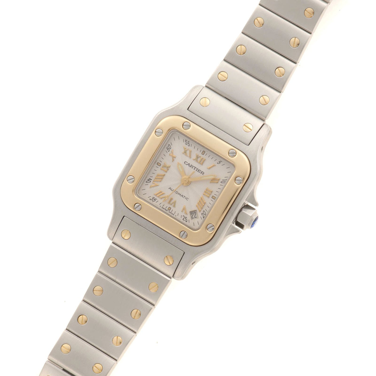 Cartier Watch Santos Galbee Silver Stainless Steel Automatic — view 2