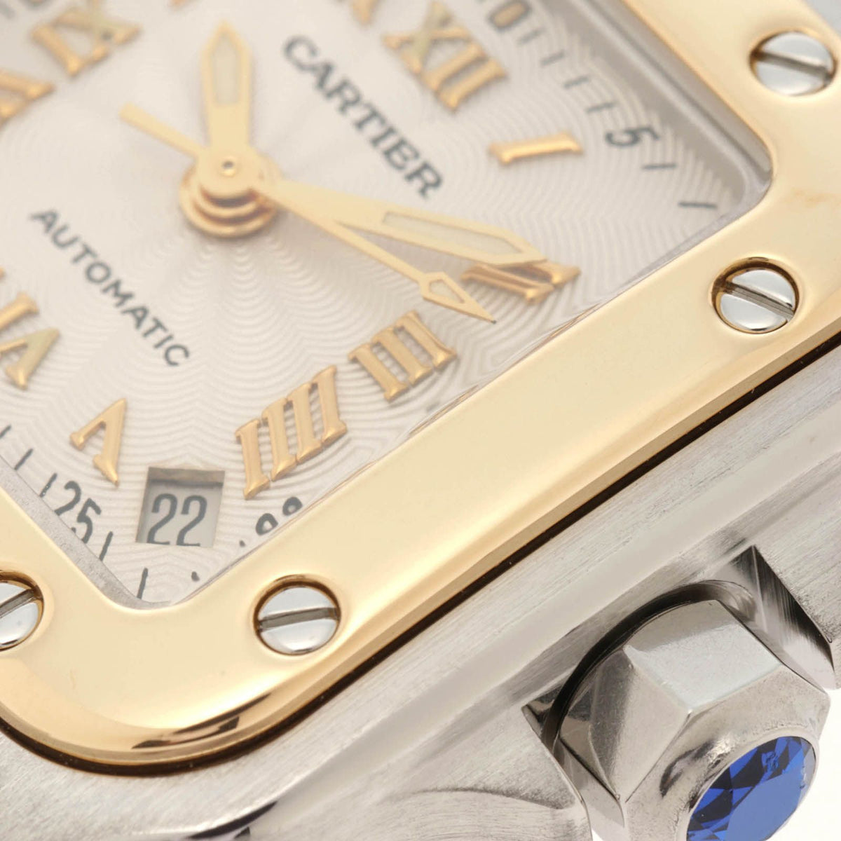 Cartier Watch Santos Galbee Silver Stainless Steel Automatic — view 7