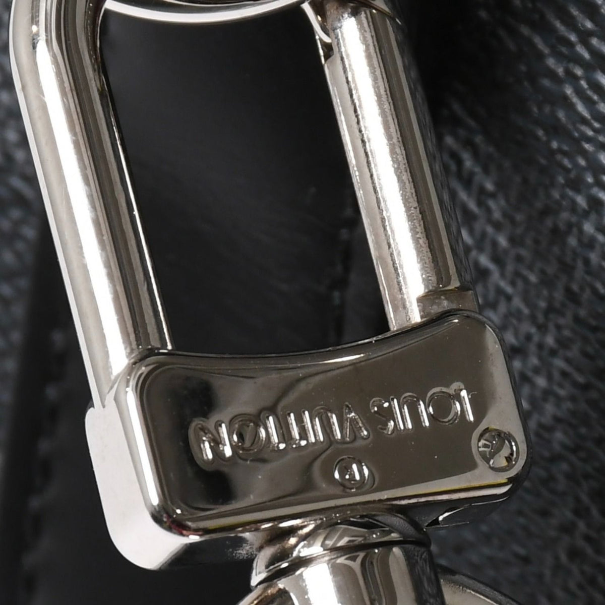 Louis Vuitton Keepall Bandouliere 55 Boston Bag Damier Graphite Black — view 5