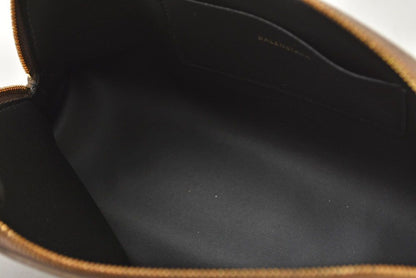 Balenciaga Multi Pouch Clutch BB Monogram Round Brown — view 5