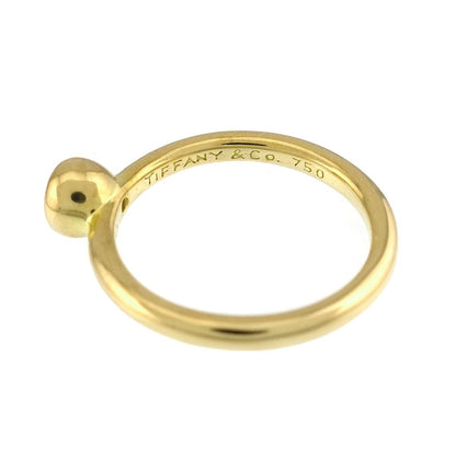 Tiffany & Co Ring Sapphire 18k Yellow Gold — view 3