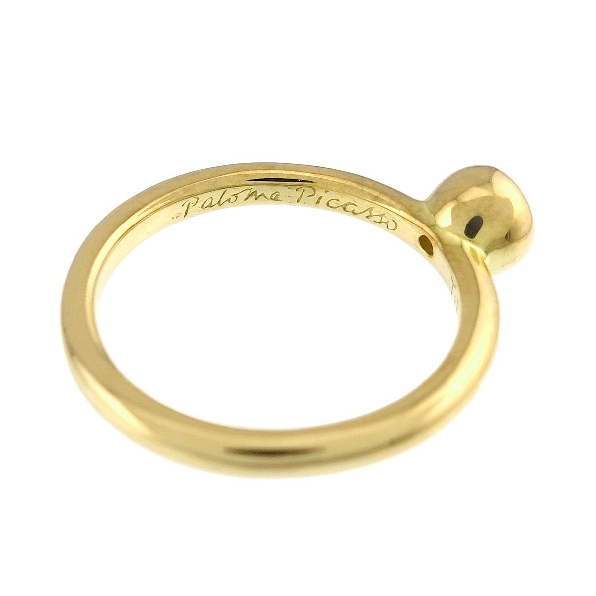 Tiffany & Co Ring Sapphire 18k Yellow Gold — view 4