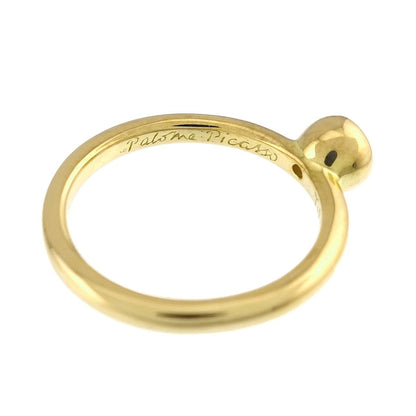Tiffany & Co Ring Sapphire 18k Yellow Gold — view 4