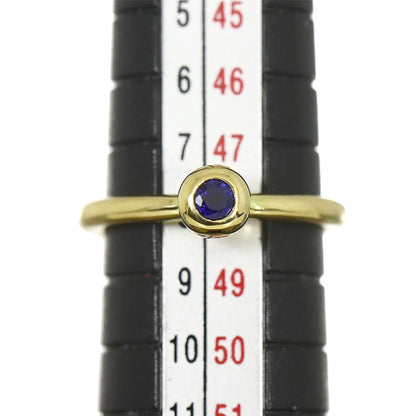 Tiffany & Co Ring Sapphire 18k Yellow Gold — view 6