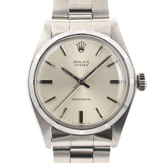 Rolex Watch Precision Silver