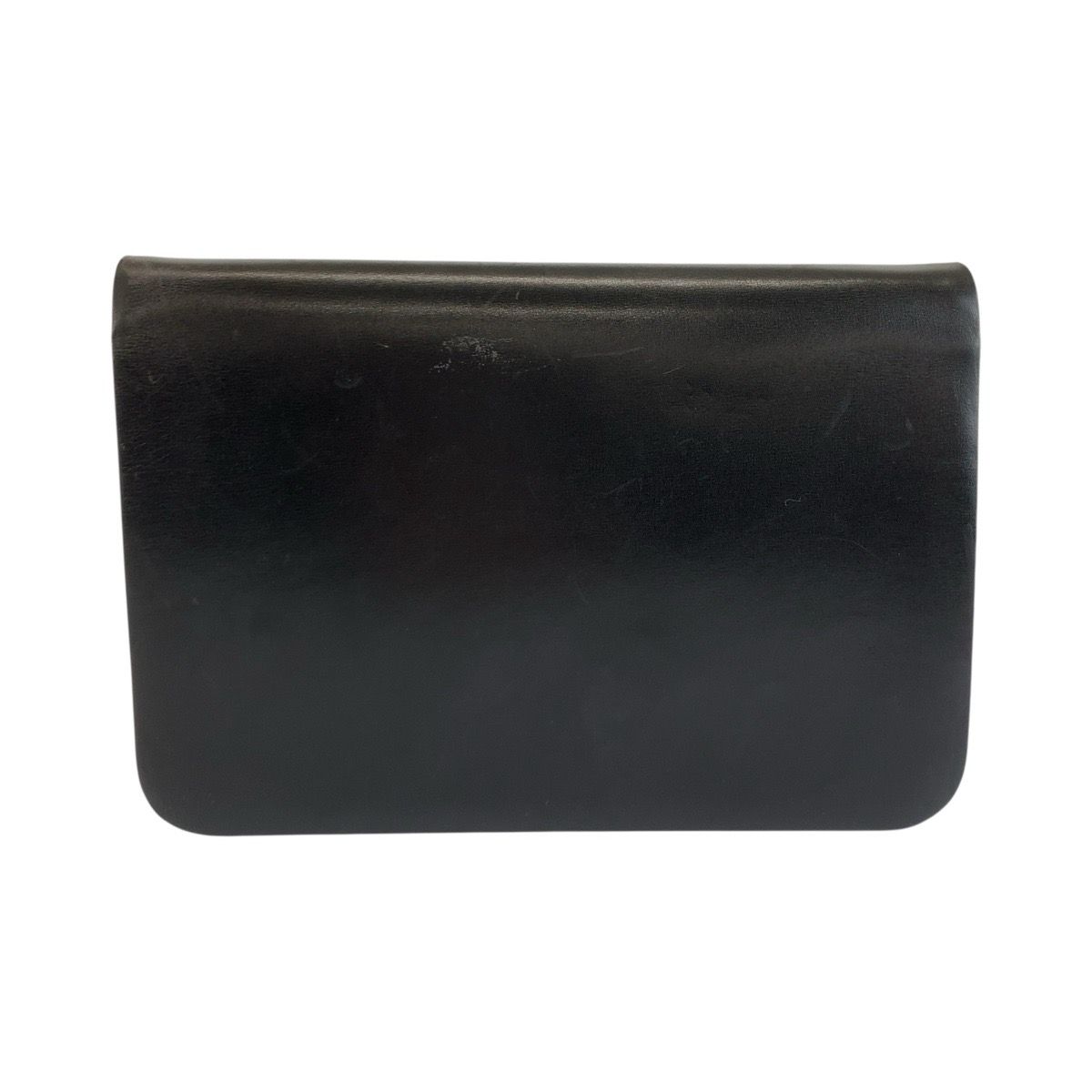 Dior Vintage Black Leather Chain Shoulder Bag — view 2
