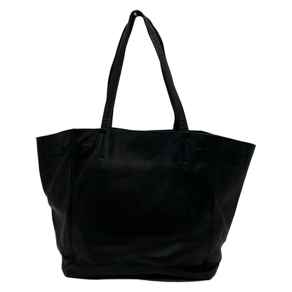 Celine Tote Cabaphantom Small with Belt Black Leather — view 3