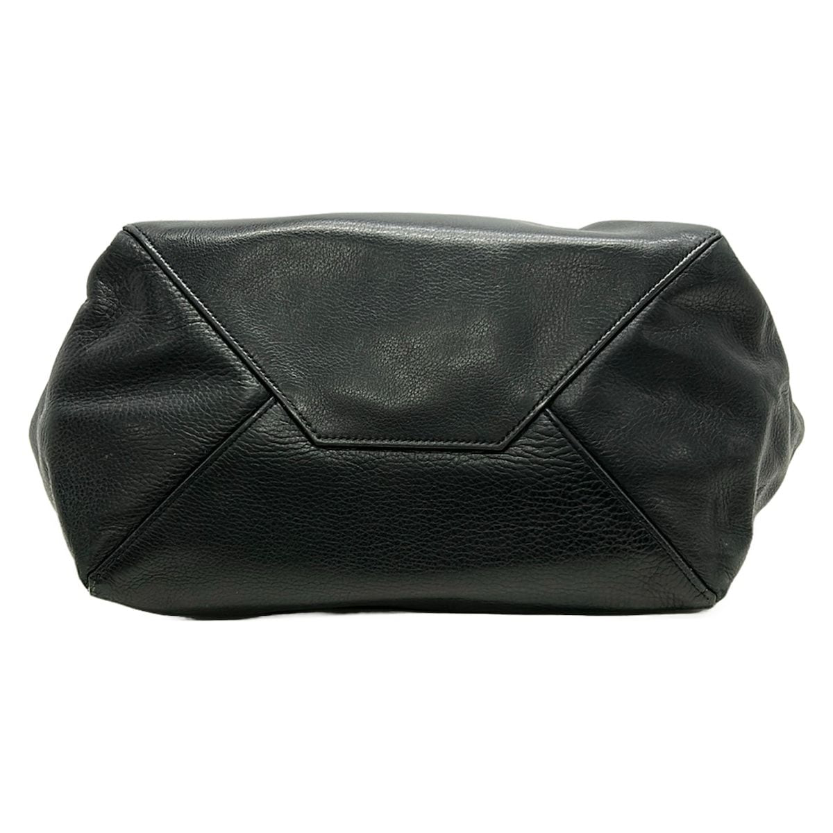 Celine Tote Cabaphantom Small with Belt Black Leather — view 5