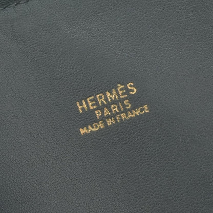 Hermes Bolide 35 Tote Shoulder Bag Courchevel Navy Gold 2-Way — view 7