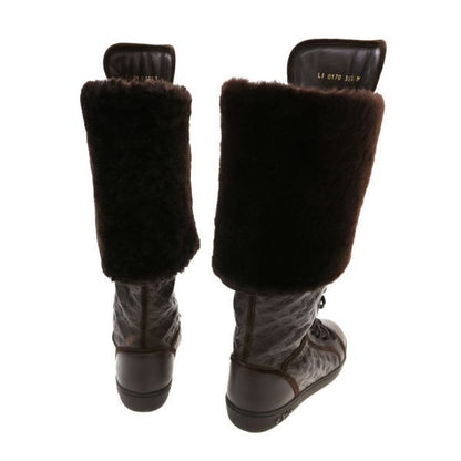 Louis Vuitton Shearling Boots — view 3