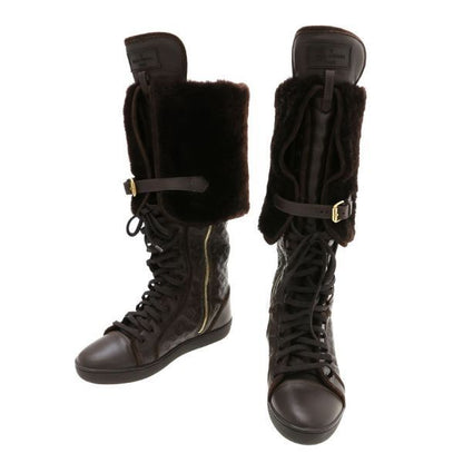 Louis Vuitton Shearling Boots