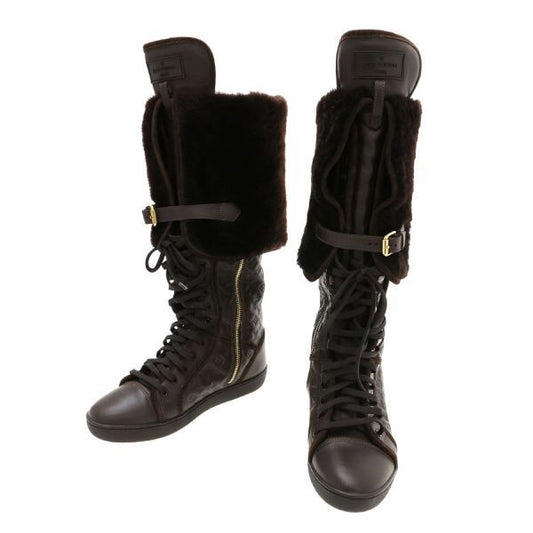 Louis Vuitton Shearling Boots