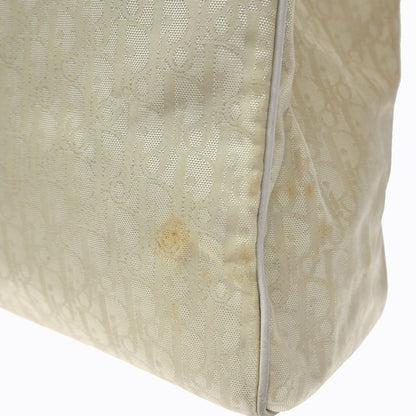 Dior Trotter Shoulder Handbag Beige Nylon Leather — view 5