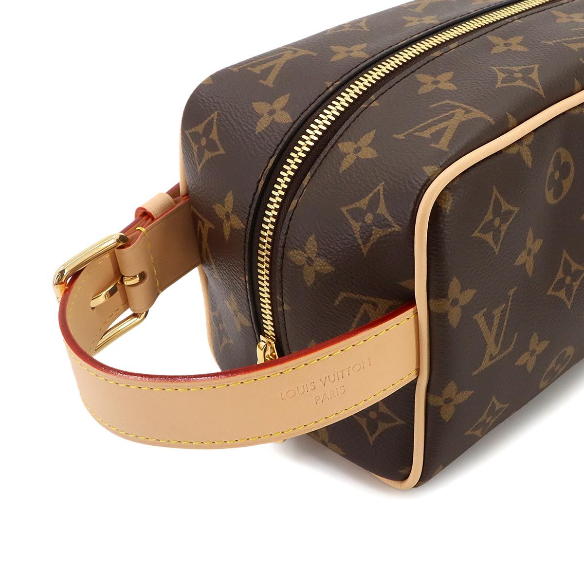 Louis Vuitton Monogram Rocker Dopp Kit Hand Bag Brown — view 5