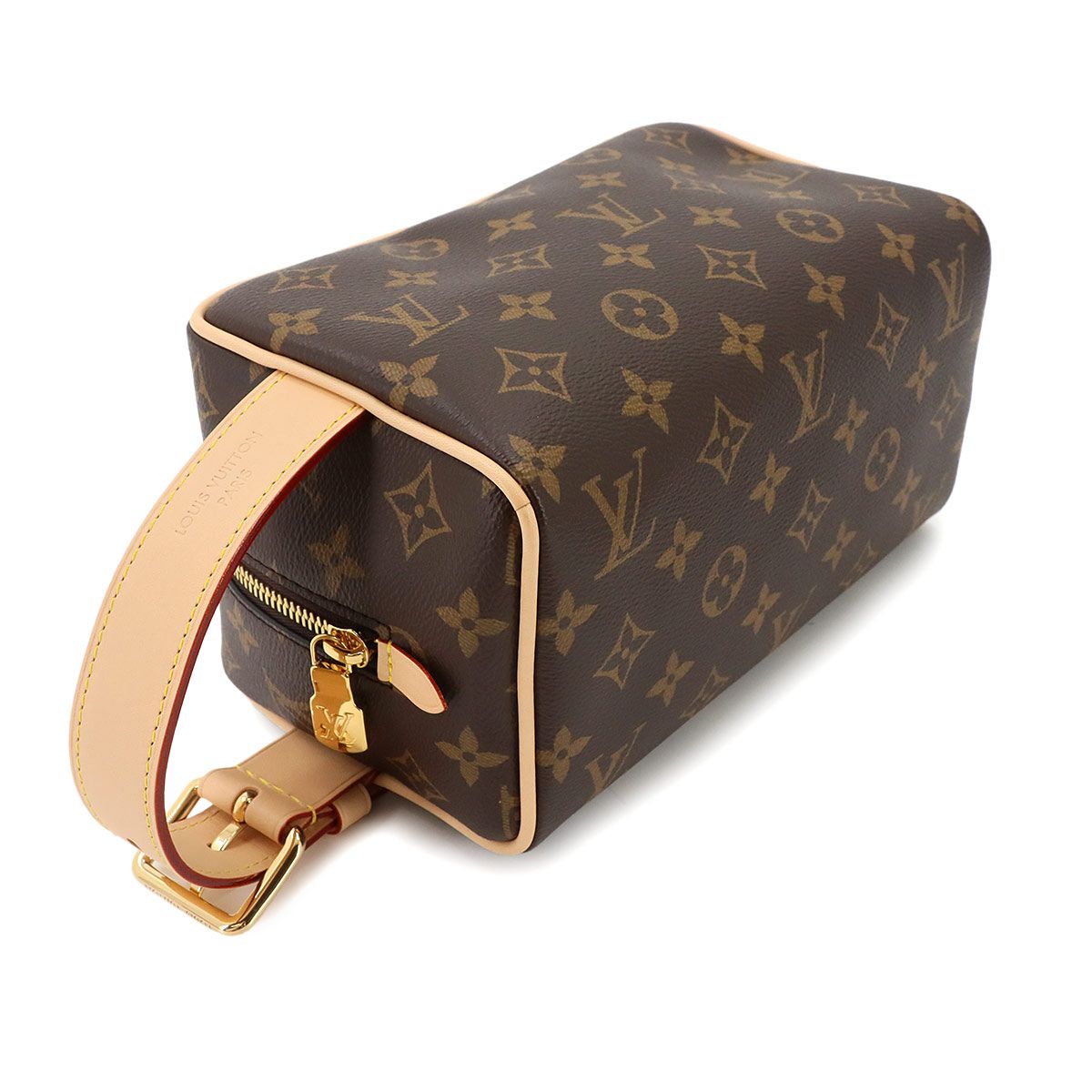 Louis Vuitton Monogram Rocker Dopp Kit Hand Bag Brown — view 4