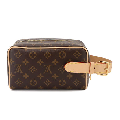 Louis Vuitton Monogram Rocker Dopp Kit Hand Bag Brown — view 2