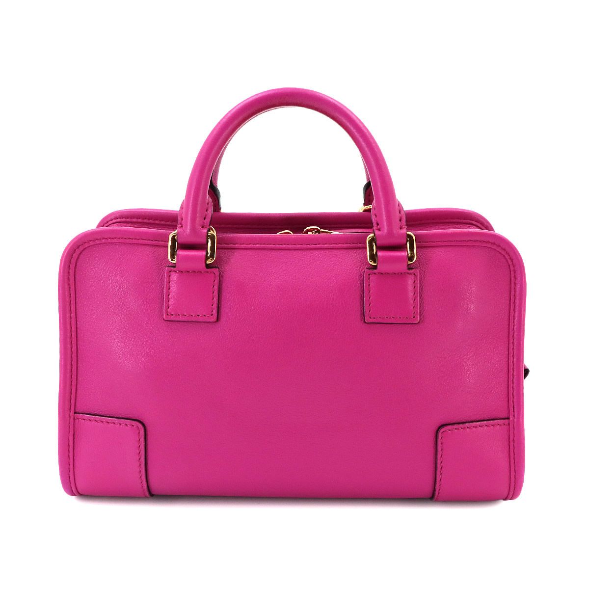 Loewe Amazona 23 2-Way Bag Leather Pink Gold — view 2