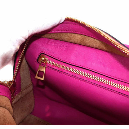Loewe Amazona 23 2-Way Bag Leather Pink Gold — view 7