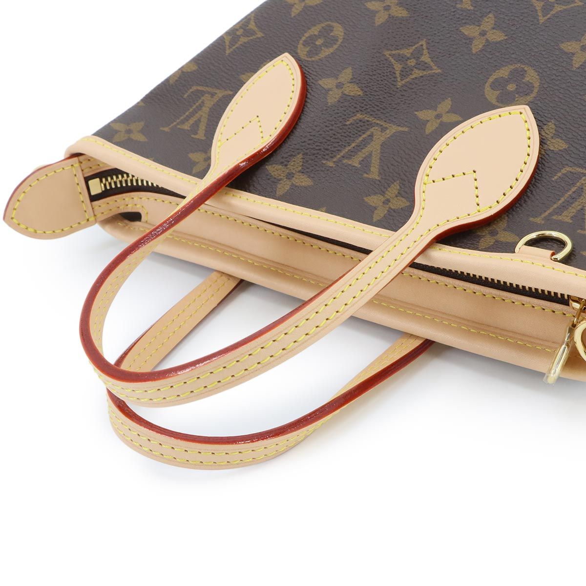 Louis Vuitton Monogram Neverfull BB 2-Way Tote Shoulder Bag Beige — view 5