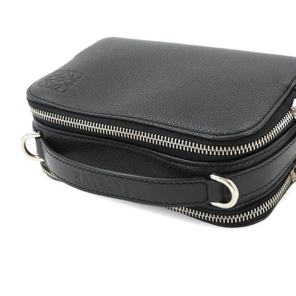 Loewe Crossbody Camera Bag Mini 2-Way Leather Black — view 5